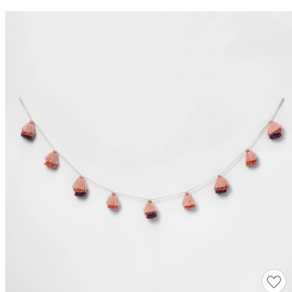 Opalhouse Accents Opalhouse 6 X 35 Tassel Garland Pinkpurple Poshmark